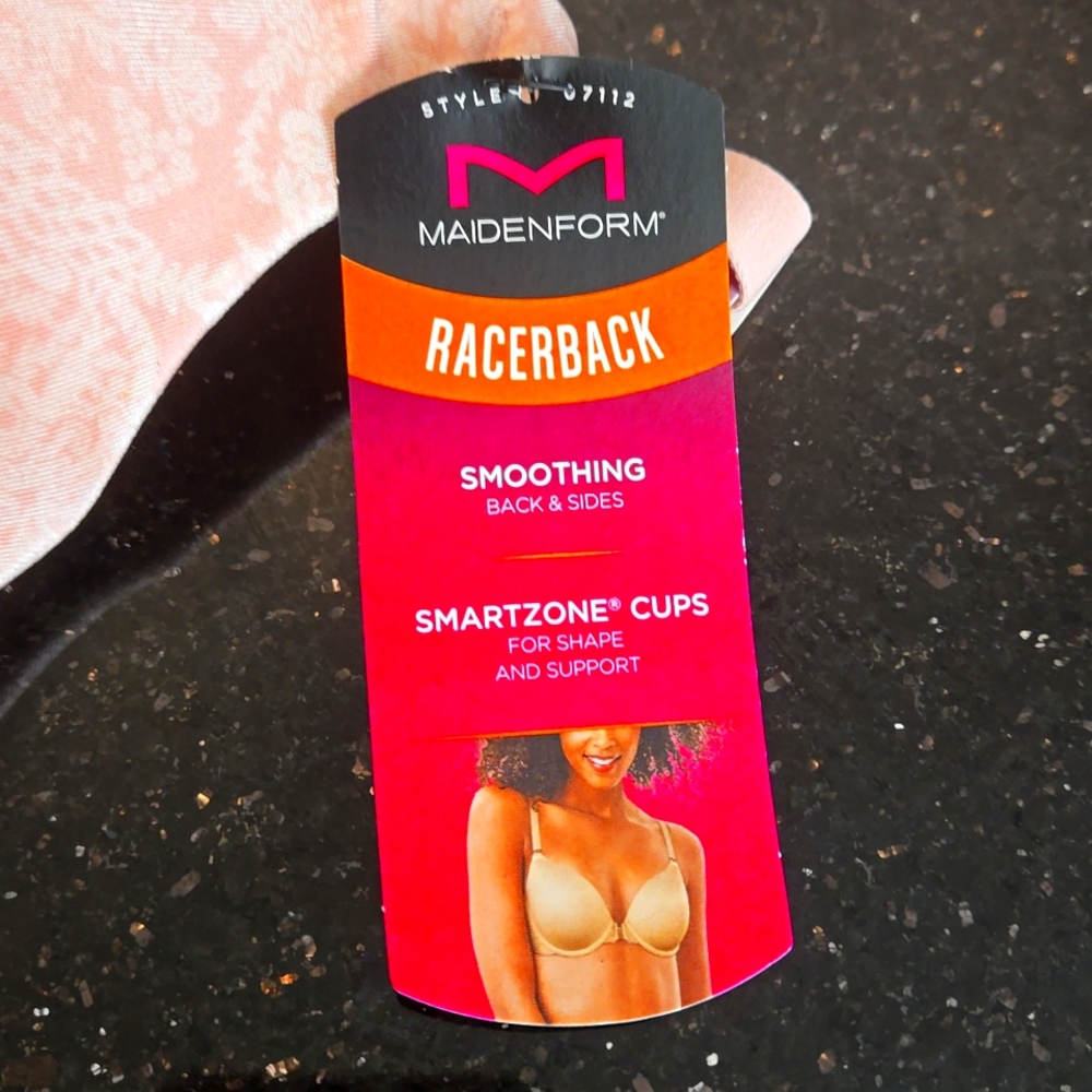 Maidenform lace back racer back bra